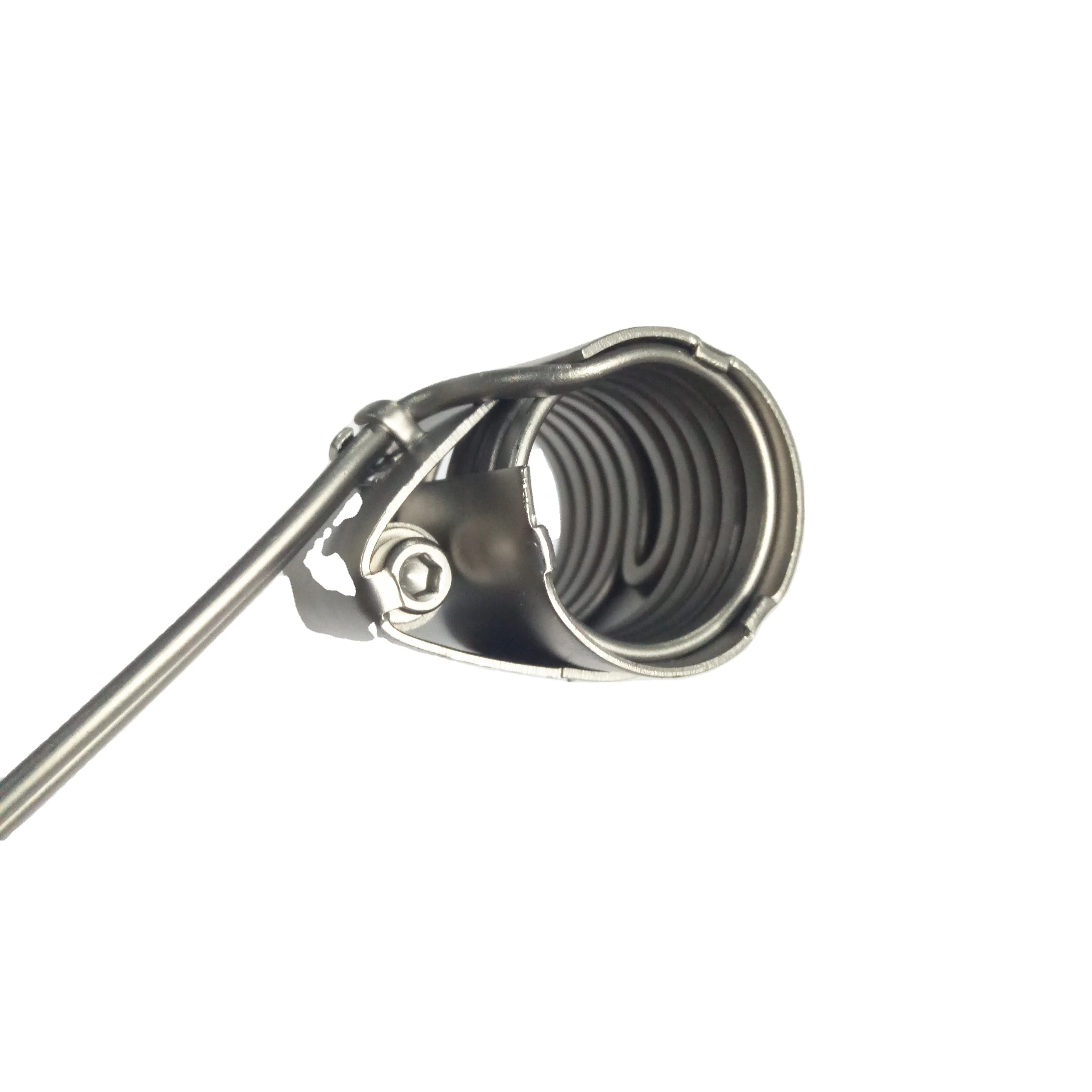 Hot runner system induction coil heaters