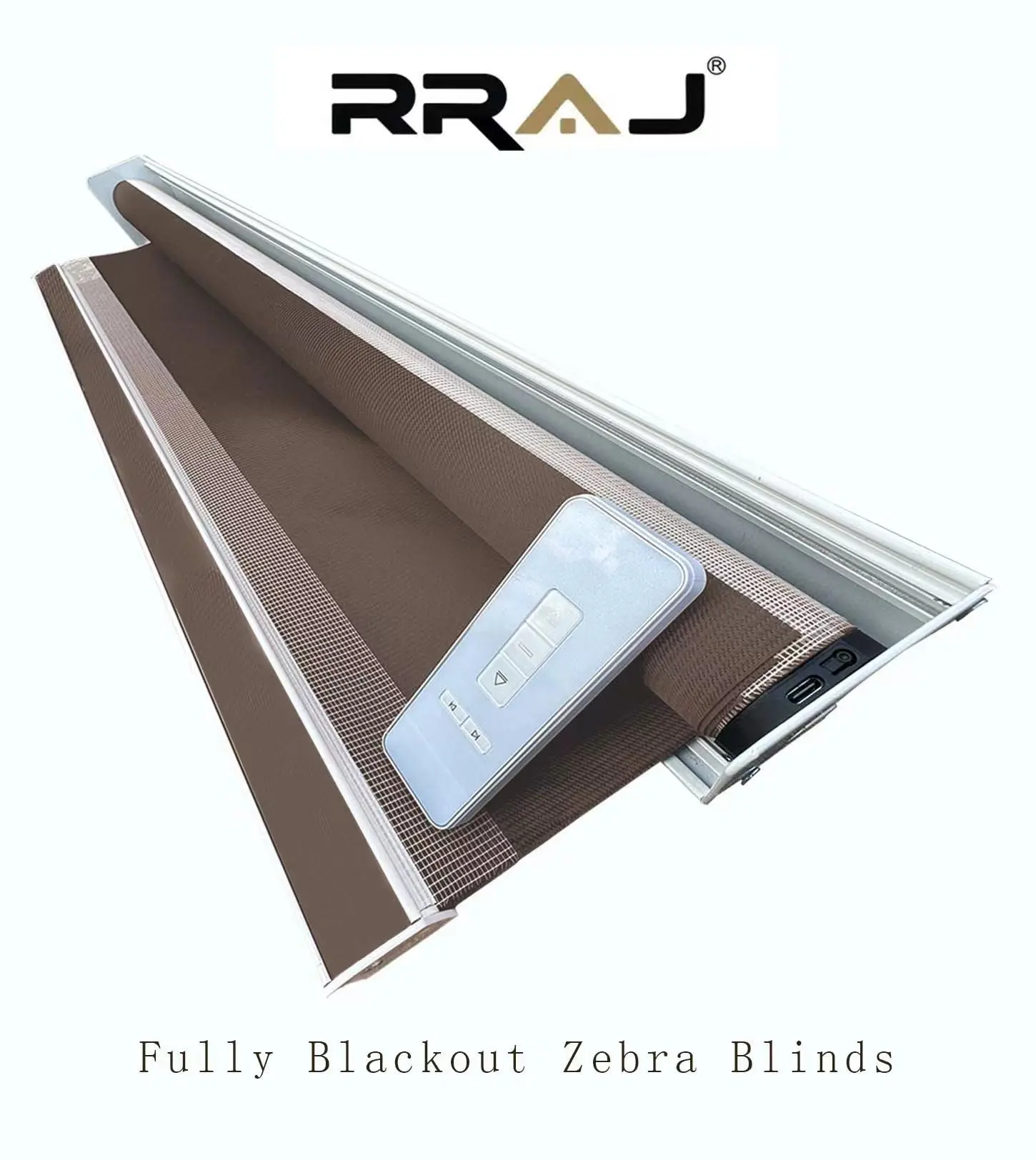 automatic gray day and night motorized canada window zebra roller blinds shades automatic window curtain for hotel