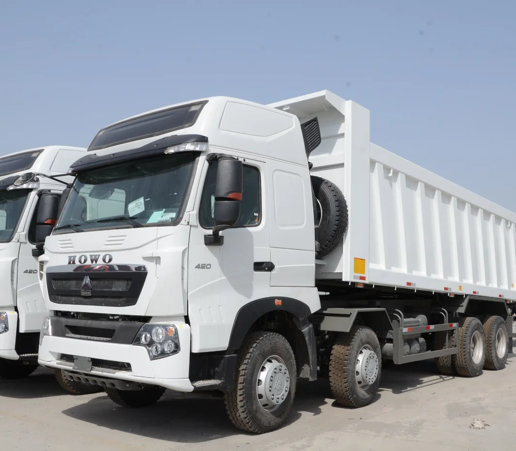 New Howo Dump Truck 8x4 Usedhowo
