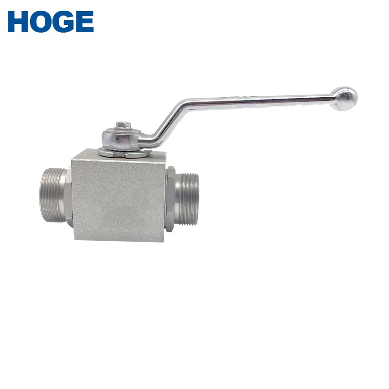 KHB -M22*1.5 manufacture good price hydraulic4500psi stainless steel high pressure ball valves dn8