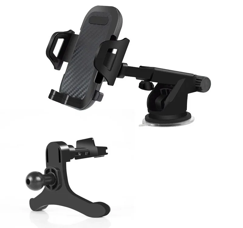Phone  Holder Multifunctional Telescopic Air Vent Car Mount Mobile Phone Holder