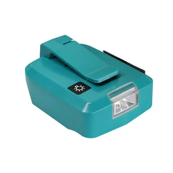 Manufacturer Price Portable Cordless ADP05 Adapter For Makita Battery Power Source Two USB port charging For Electric