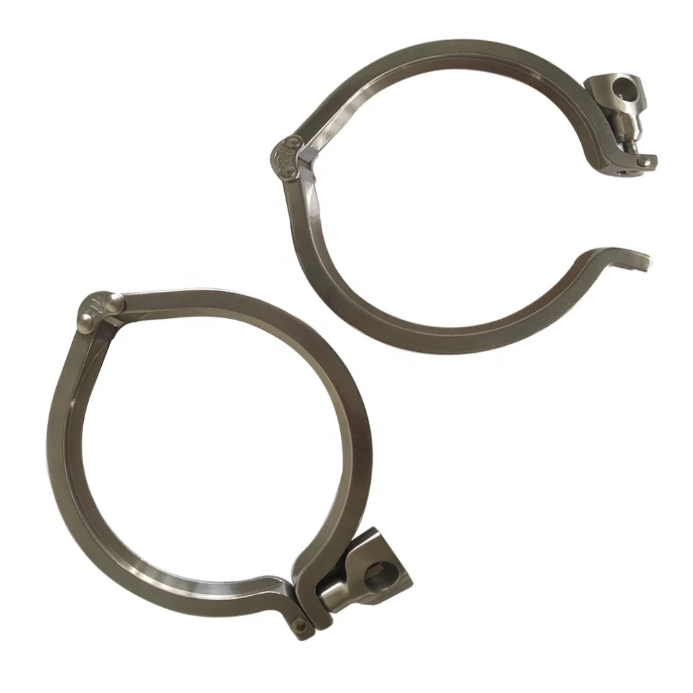 Investment casting wing nut tighted 13MHHS stainless steel sanitary pipe fittings TC clamp