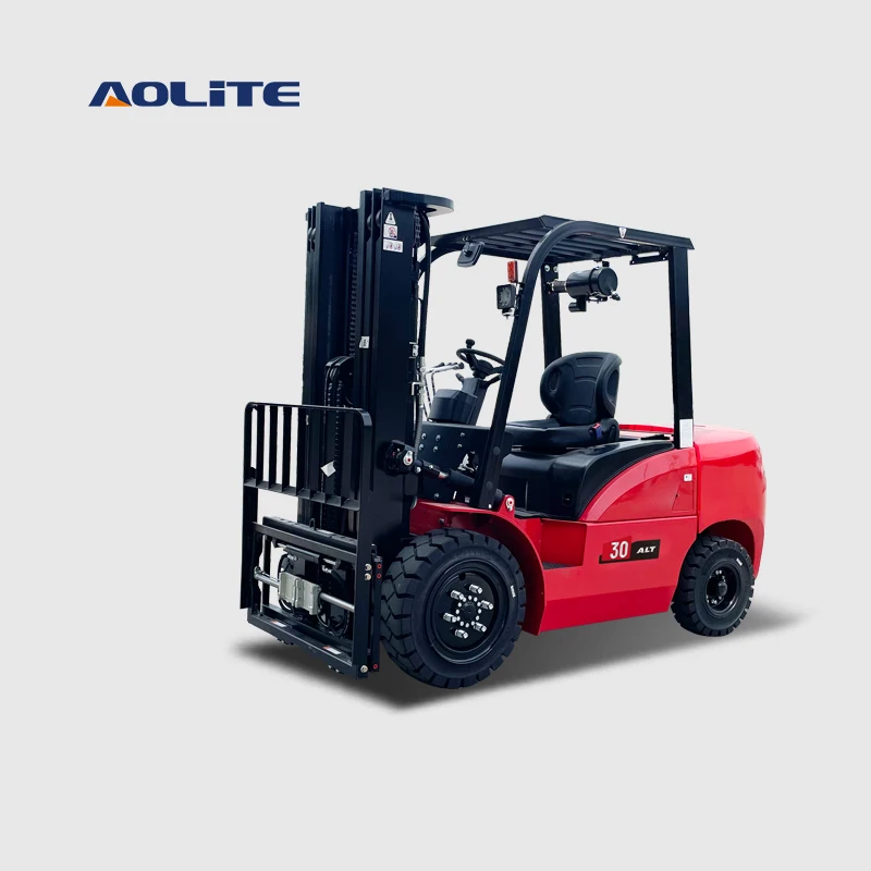 Real price AOLITE ALT CE new mini small portable 3 ton diesel forklift combustion counterbalanced forklift truck machine