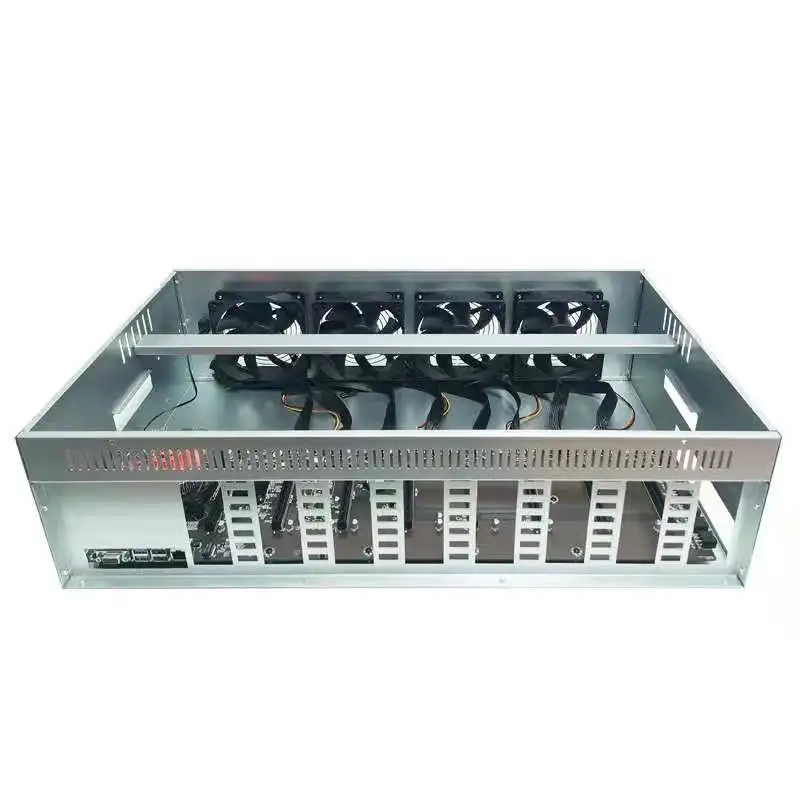 
6 GPU Mining Rig RTX 3080 10GB Graphic Card 588MHS 1320W Ethereum Bitcoin Miner with New in Stock 