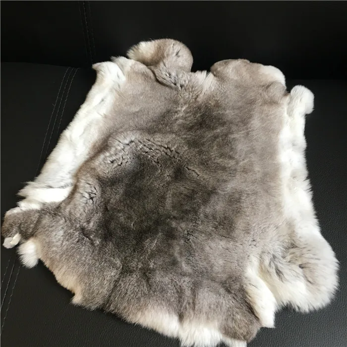  Soft dyed rex rabbit fur plate