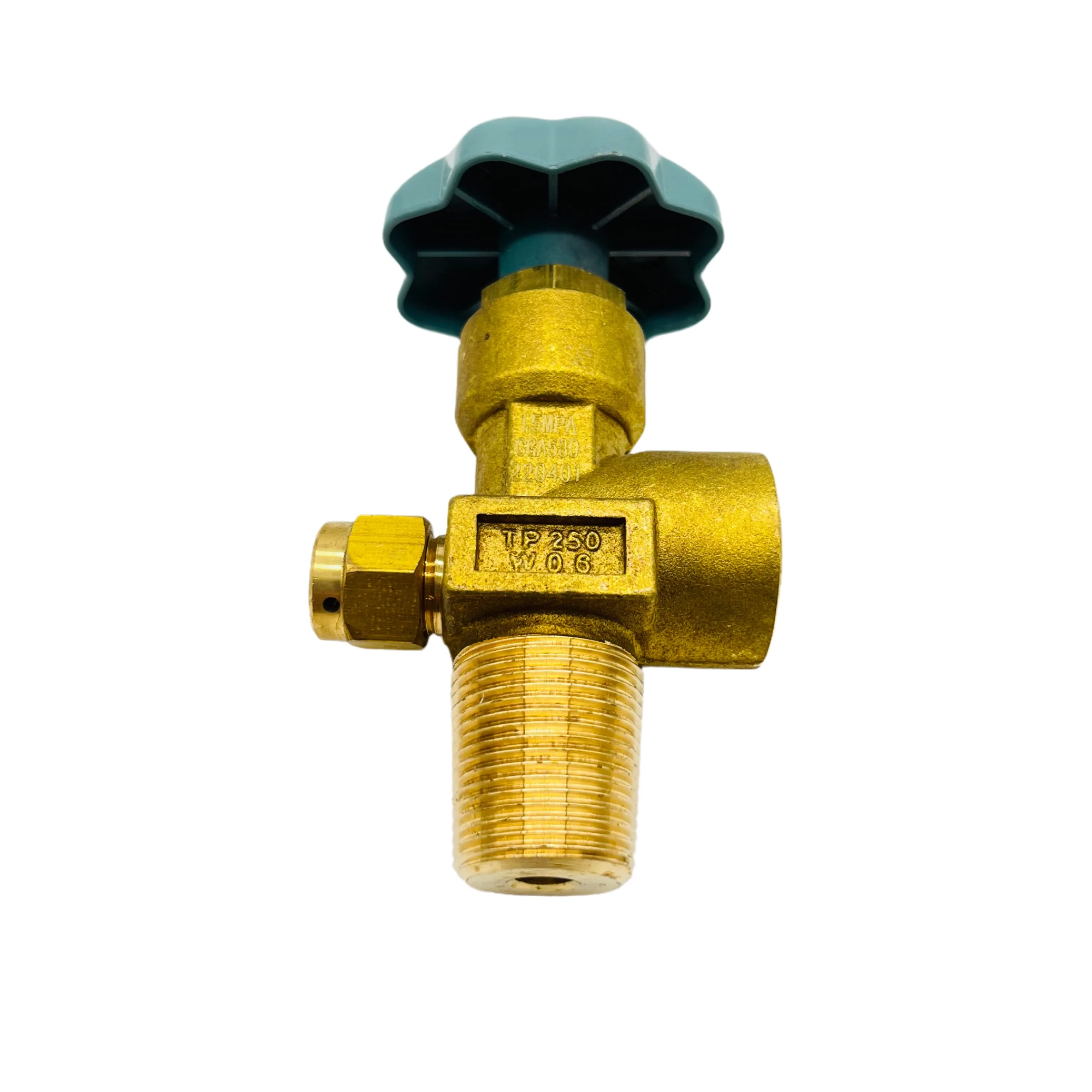 CGA580D Brass Oxygen Valve For gas Cylinder