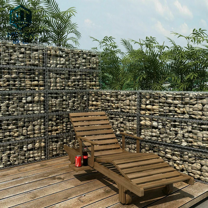 High quality galvanized welded gabion basket