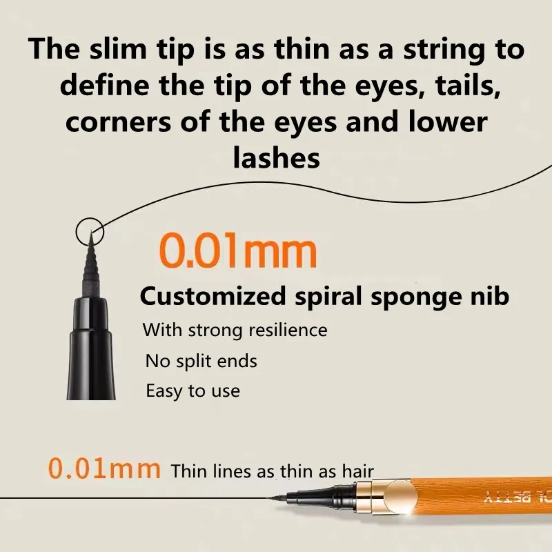 private label wholesale waterproof black eyeliner factory vegan long lasting luxury makeup cosmetics eye Liner Liquid Eyeliner