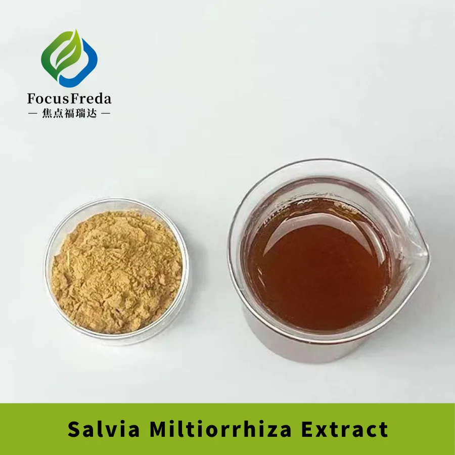 Salvia Miltiorrhiza Экстракт сальвианоловая кислота B >3% порошок экстракт корня Danshen