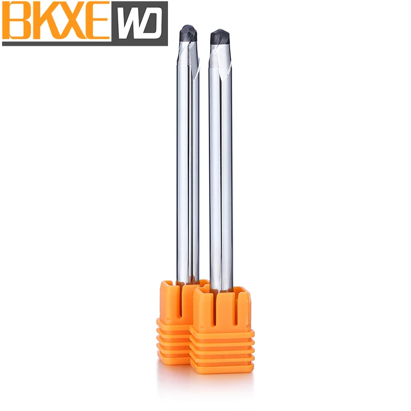 BKXE Solid Carbide CNC Ball Nose Head Up And Down End Mills Cutter For Wood