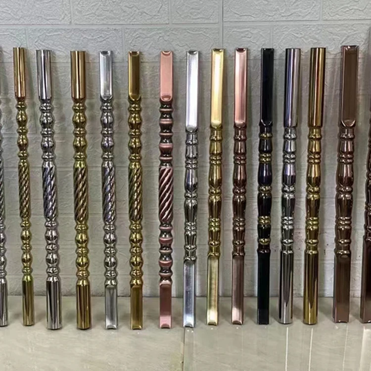 Balcony accessories new style stainless steel railing post grill design