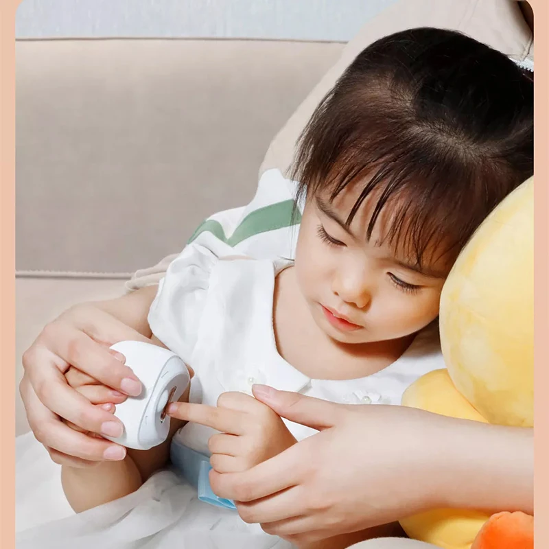 Seemagic New Electric Automatic Kids Nail File Clipper Baby Nail Cutter Portable Electric Child Nail Trimmer