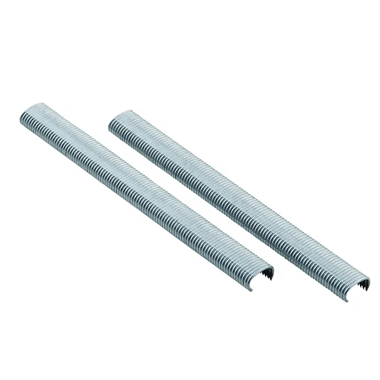 Foshan Ryson Galvanized Wire 15GA Staples Bostitch C24 Hog Ring Nails C-Clips for Pocket Spring Matress