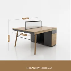 Foshan office 4 person workstation furniture modern modular workstation