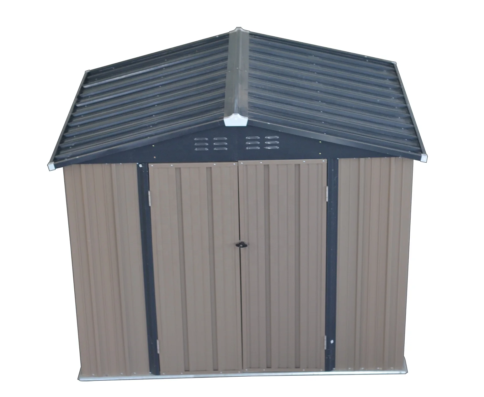 Китай металлическая заключенный сарай в саду для хранения инструментов открытый навес