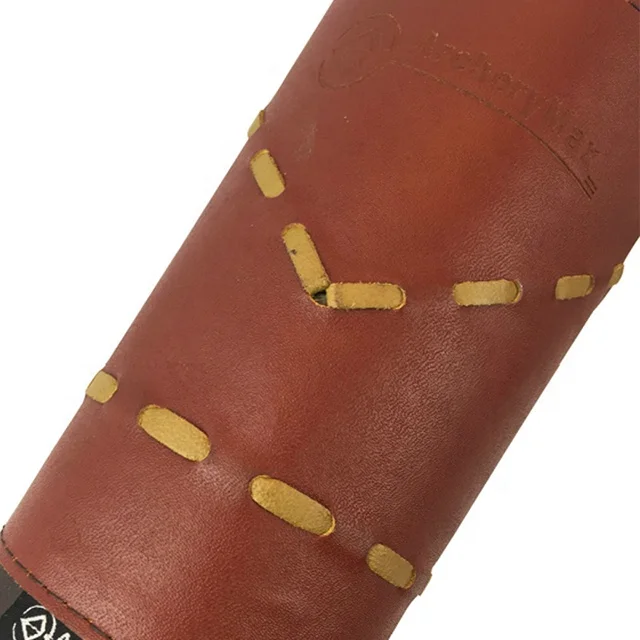 Traditional Archery Arrow Quiver Leather Shoulder Back Quiver for Outdoor Sport