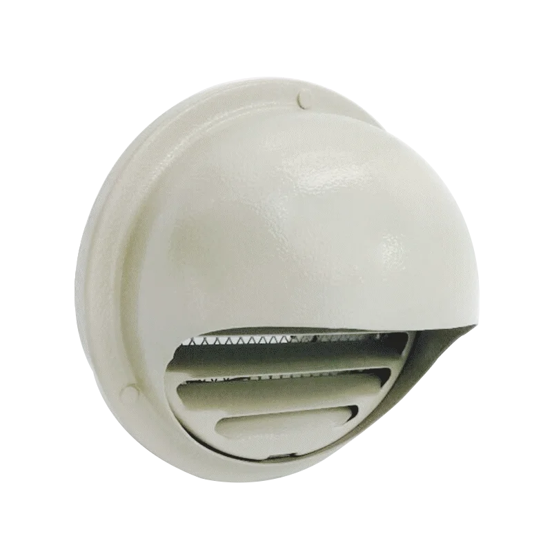 Powder coated waterproof aluminum air vent cap for fresh air system