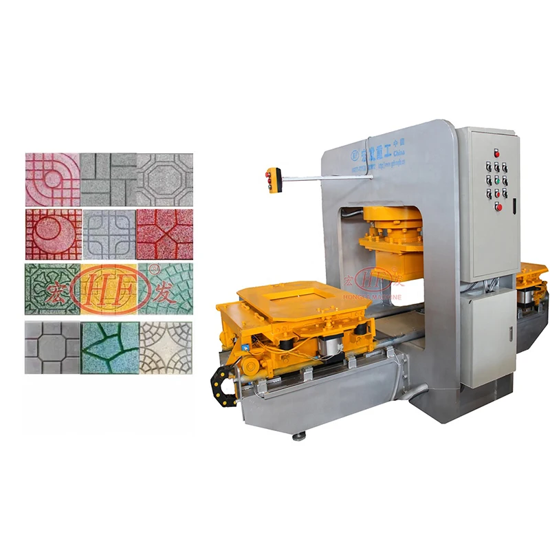 Terrazzo Tuff Tile Block Machine De Fabrication De Brique Maker Equipment Maquina Bloquera Ponedora For Casting Supplier Fabrica