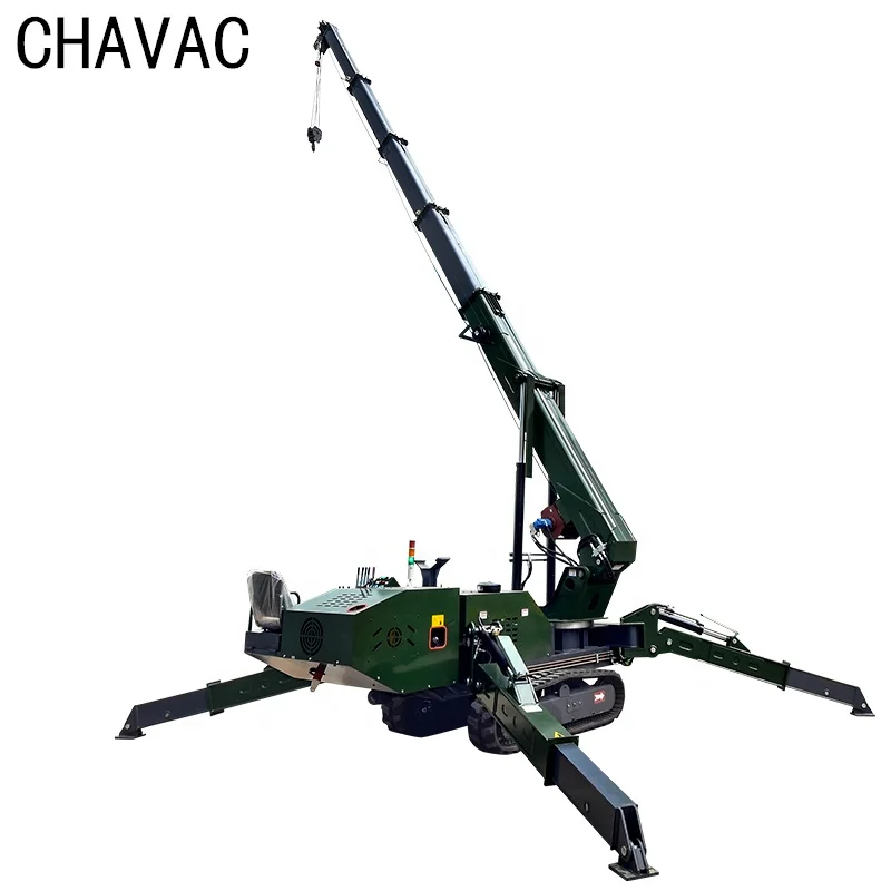 High Quality Portable Lift Crane Remote Control Spider Crane Lifting Crane for Sale