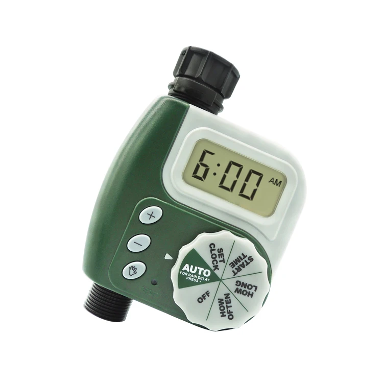 Garden plastic 3/4inch connector watering timer automatic smart water sprinkler garden water timer solienoid