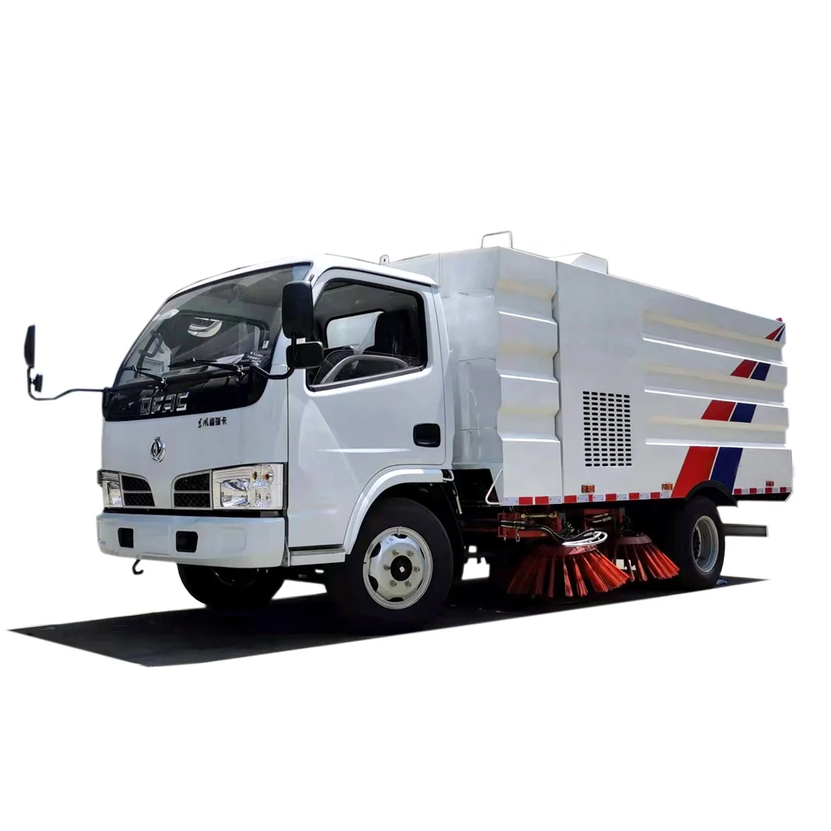 Factory DFAC 4*2 vacuum road sweeper truck