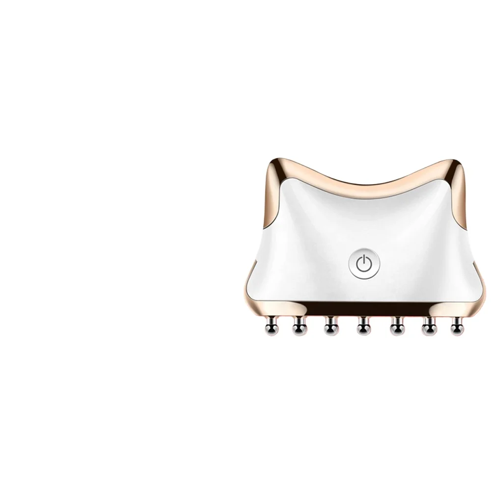 Premium EMS Microcurrent Meridian Led Face Neck Lift Microcurrent Guasha Facial Tool Guasha Body Massager Achieve