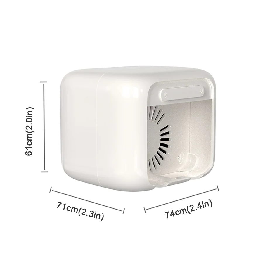 New Arrivals 2024 Best Toothbrush Sterilizer,Mini Portable Rechargeable Travel UVC Toothbrush Sterilizer Box