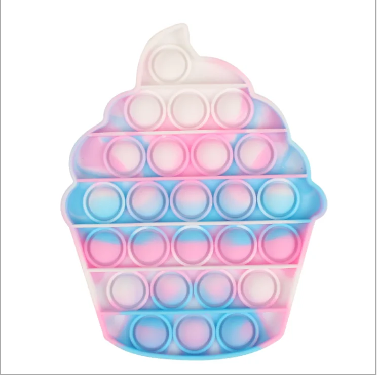 wholesale deratization pioneer rainbow children mental arithmetic concentration educational desktop silicone toy