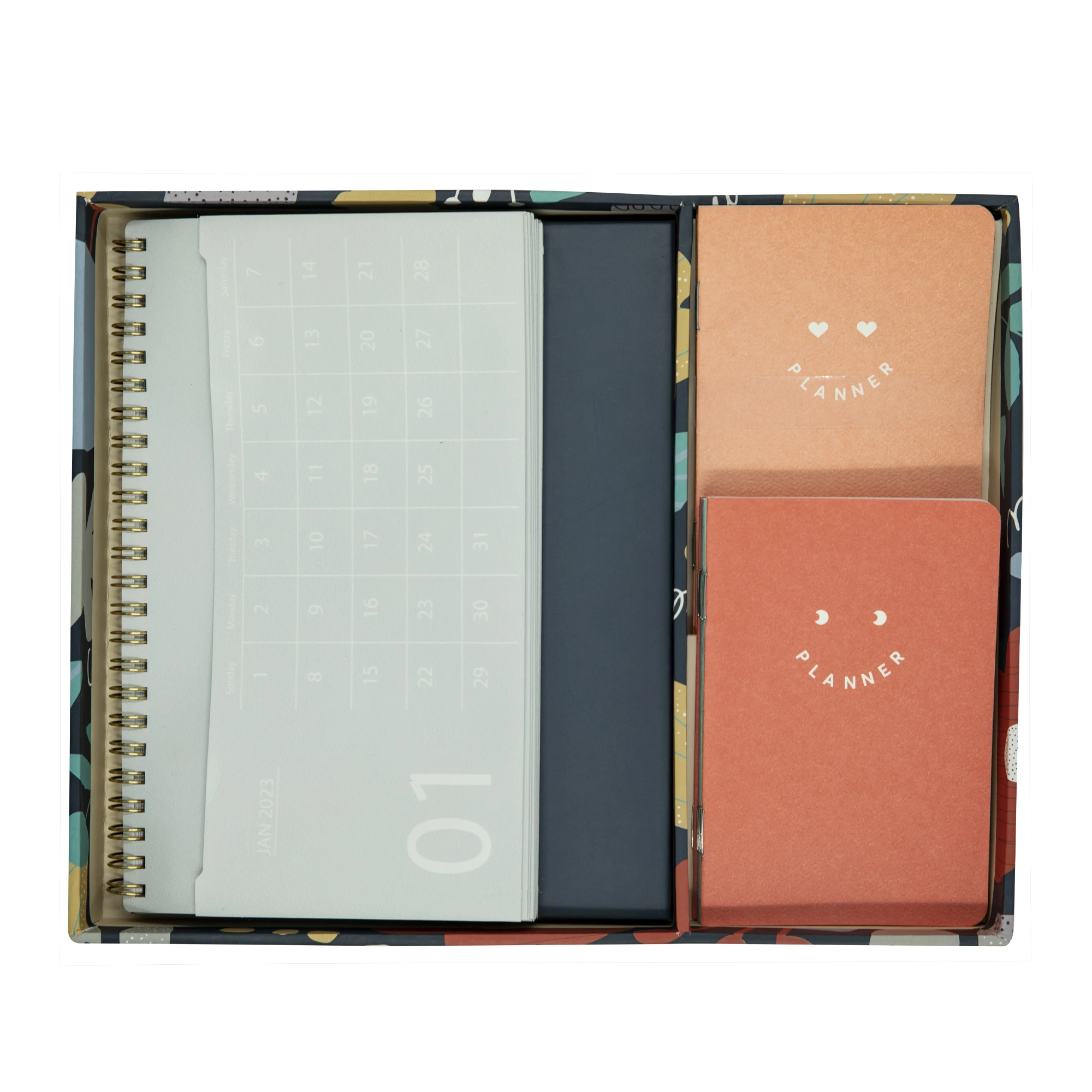 Personalized Calendar Printing Giftable Desktop Calendar And Pocket Planner Set