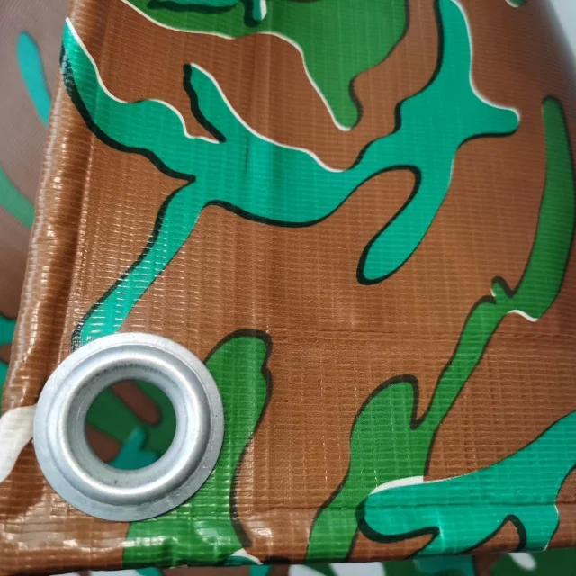 Camouflage General Purpose Cover Pvc Tarpaulin