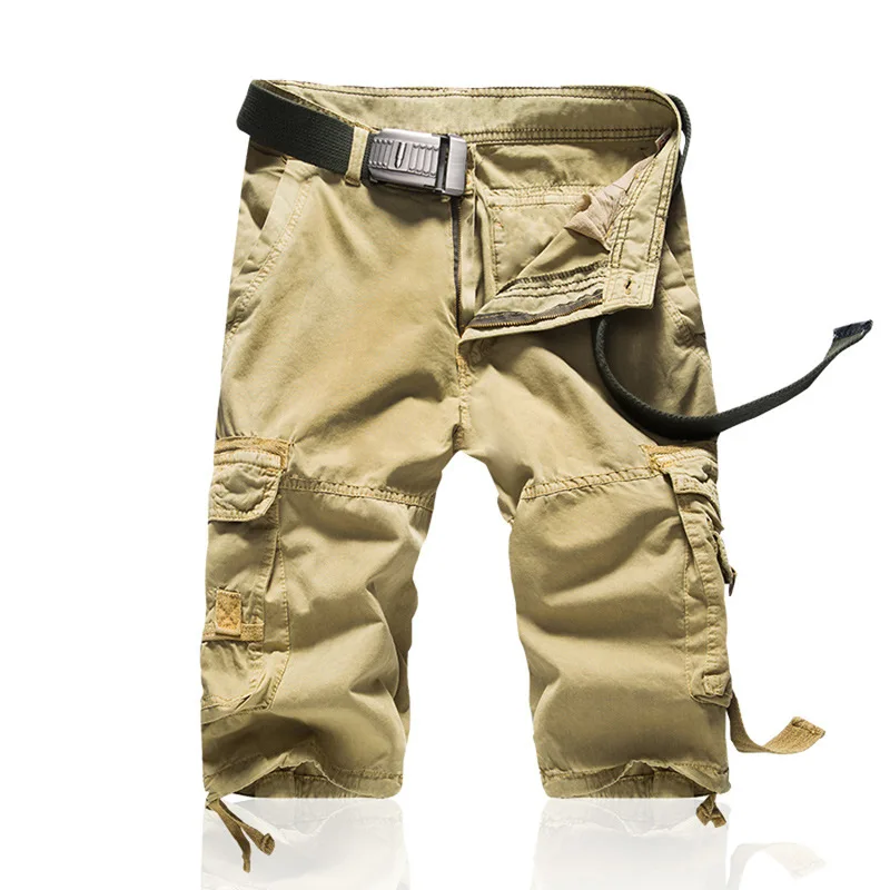 Workwear Outdoor Plus Size Shorts Loose Jumpsuit Pants Trousers Man Dungarees Beach Camo Capris Pants