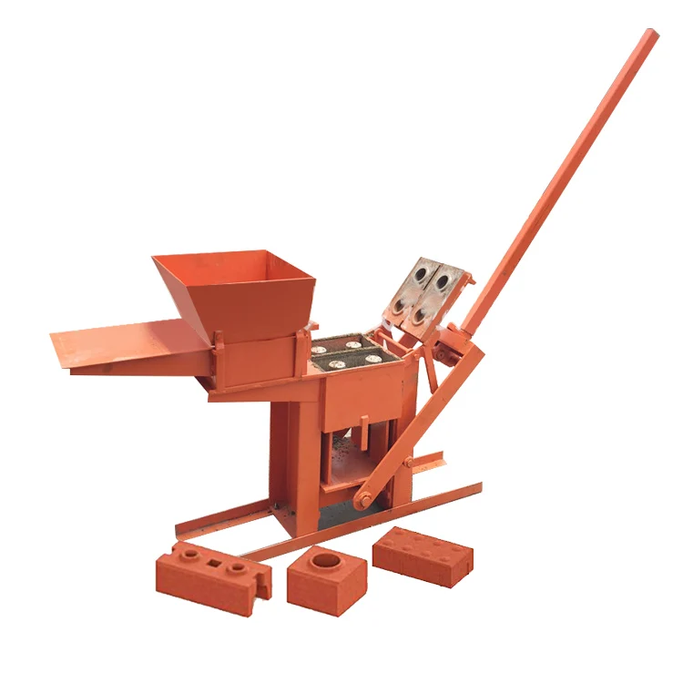 Market Low Cost Brick Making Machinery Small Manual Cement/Clay Interlocking Brick Making Machine Made In China