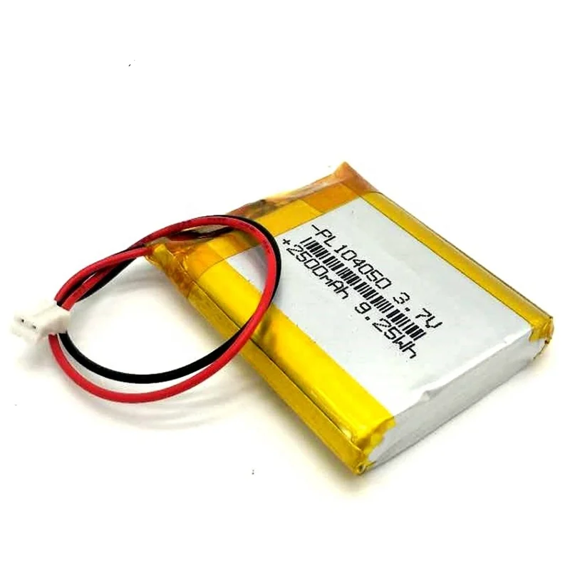 3.7v lipo batterie 923048 6052103 104050 105050 103450 rechargeable lithium polymer battery 2400mah 2500mah 2000mah 1800mah