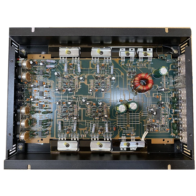 Universal Power Customized dsp Wholesale manufacturer 12V for car mosfet ODM/OEM 4 channels 40watts lightweight audio amplifier