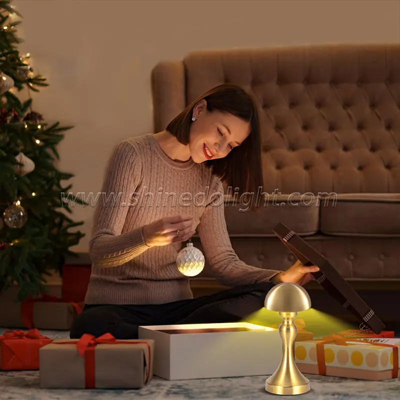 Novelty Creative Night light Sensor Colorful Mushroom Lamp Led Color Table Lamp