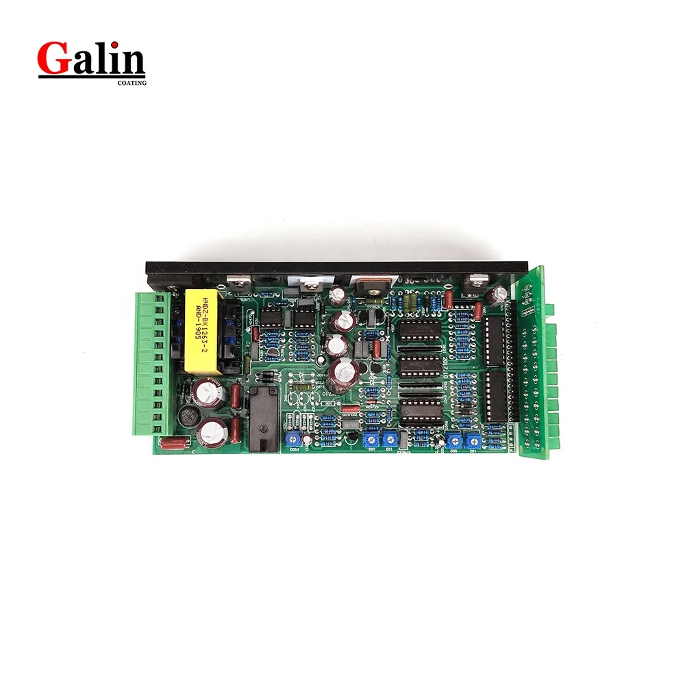 KCI 801 electrostatic / manual powder coating circuit board with PCB