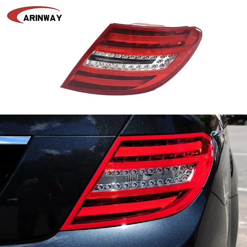 Правый задний фонарь 2048203864 светодиодный для Mercedes Benz C CLASS W204 2011 2012 2013 2014 Right tail lamp LED rear light for