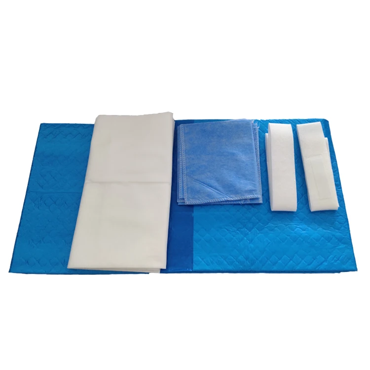 Набор для хирургической доставки, одноразовый стерильный хирургический набор, хирургический пакет