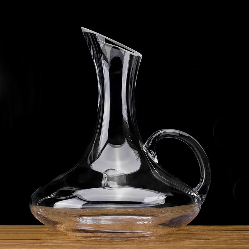 Wholesale Premium Quality Hand Blown Clear Glass Decanter Red Wine Decanter Glass Wine Decanter For Gift