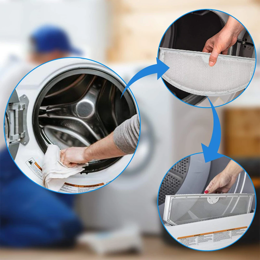 Dryer Machine Washing Parts WE03X23881 Dryer Lint Filter Assembly Replacement  for GEs Hotpoint Dryers Models AP6031713 PS117630