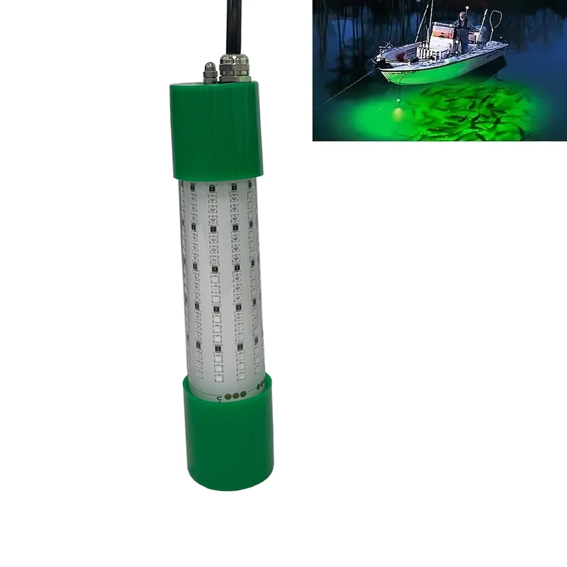 2024 New Arrival LED Submersible 30ft Cord Waterproof AC Underwater Fishing Light