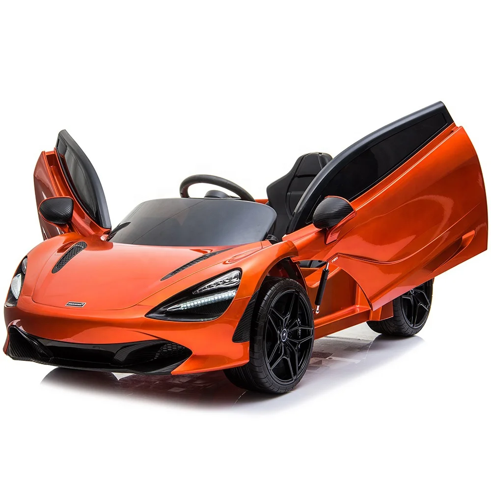 Лицензированный Электрический детский автомобиль mclaren 720S, 12 В, работающий от аккумулятора