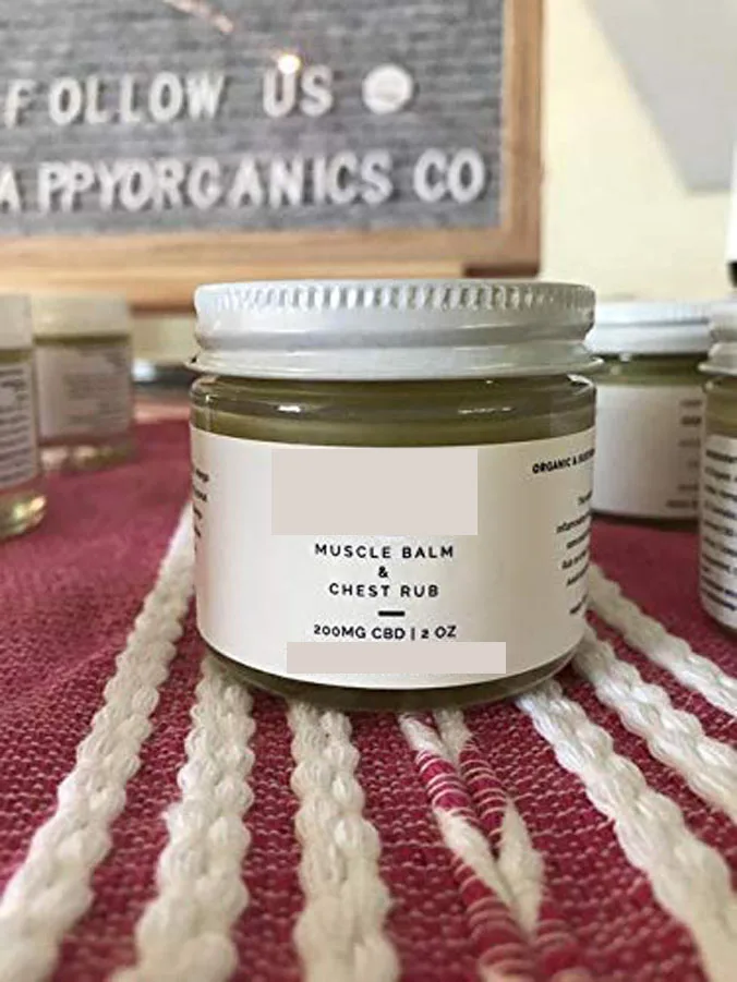 
2020 Hot sale & high quality Private Label Herbal and Pure Pain Relief Hemp Extract Salve Premium Hemp CBD Balm 