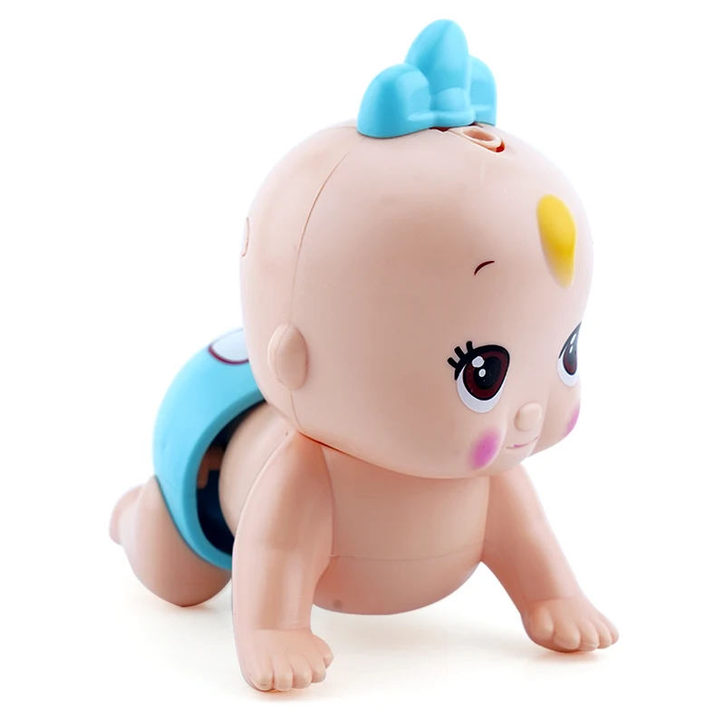 Electric music crawling doll baby toy musical baby toys