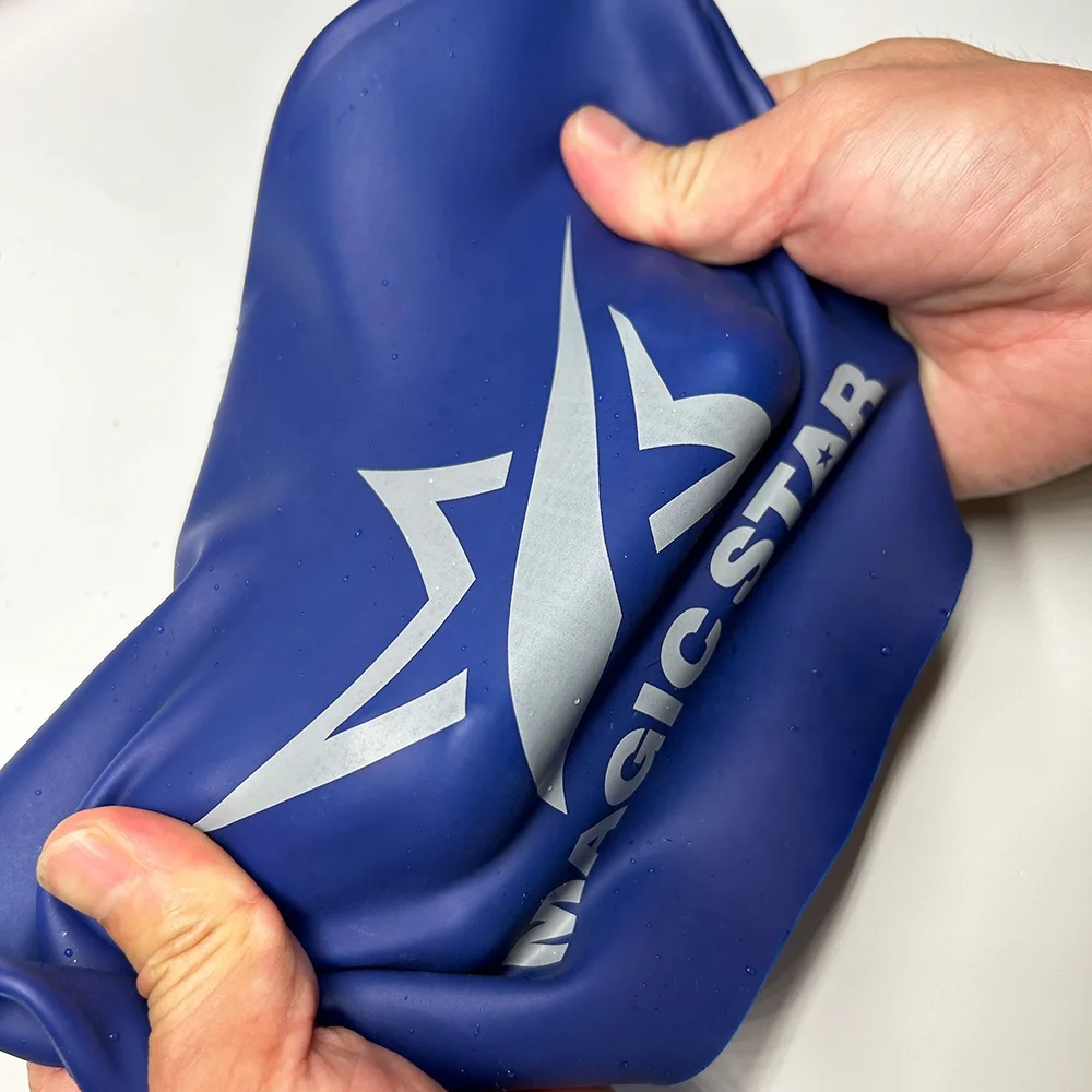 Comfortable Slip-free Unisex Water Sport Competition Training Silicone Swimming Caps