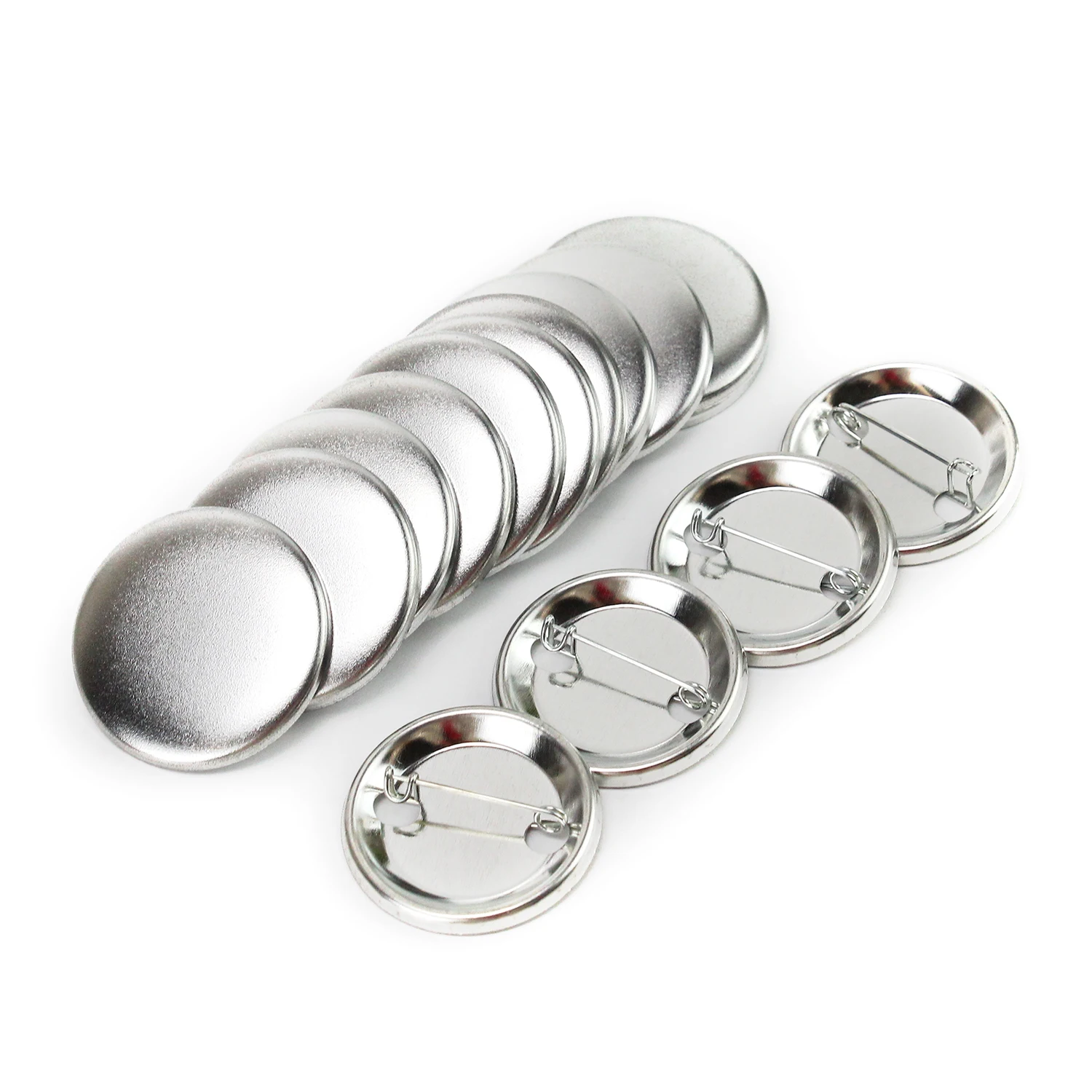 Round Blank Button Badge Wholesale Tin Button Button Tin Badge Raw Material