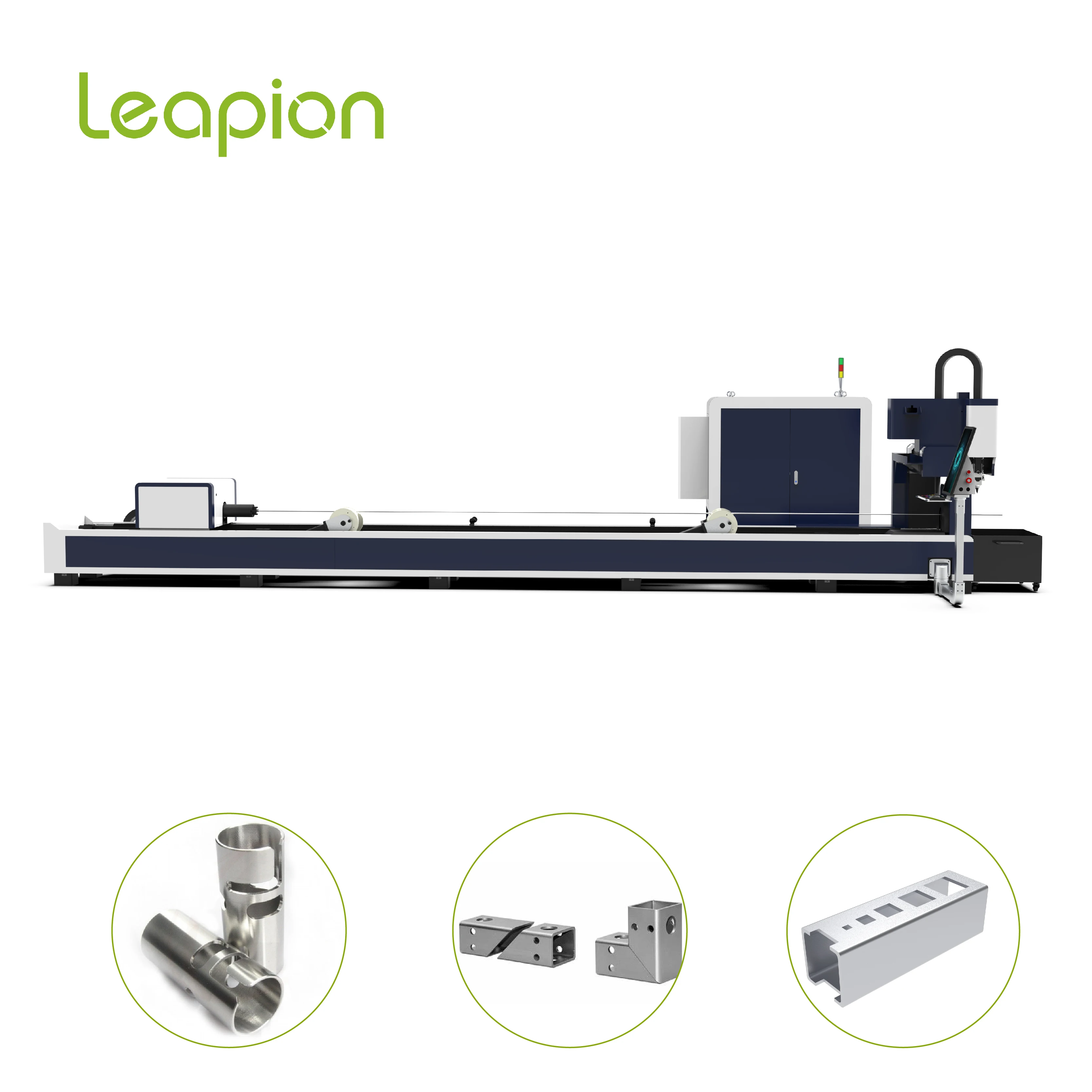 Factory Price Economical Laser Pipe Cutter 1kw 2kw Small Metal Tube Fiber Laser Cutting Machine Metal