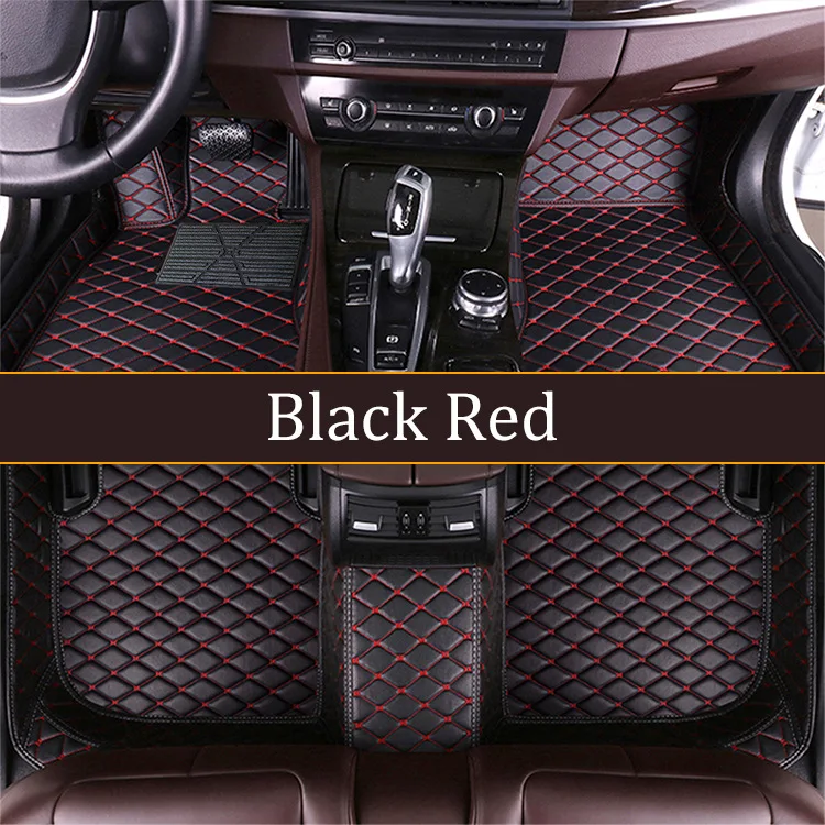PVC Custom Car Floor Mats Car Carpet Full Coverage All Weather Protection Anti-Slip Leather Car Mats