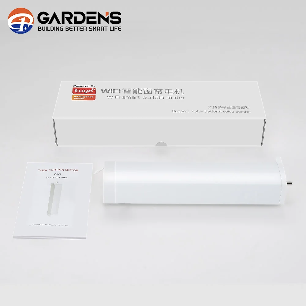 Gardens electric curtain motor 82 smart electric curtain motor wifi tuya mobile app Alexa Google home support
